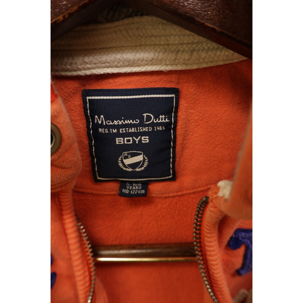 Mossimo Dutti Orange Jacket Boys 5T-6T Medium Like that Great Year rare. Y2K - Picture 3 of 6